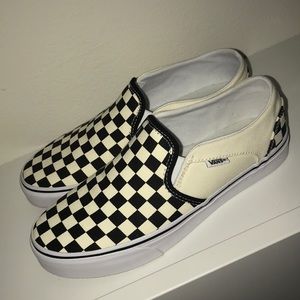 Vans Asher Checkerboard Slip-On